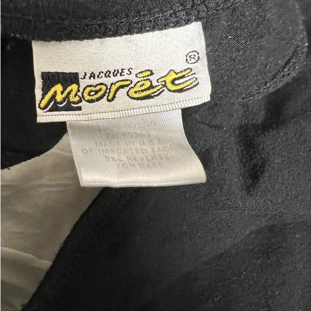 Jacques Moret Black Athletic Tank Top Womens XL Stretch Athleisure Activewear - Picture 3 of 7